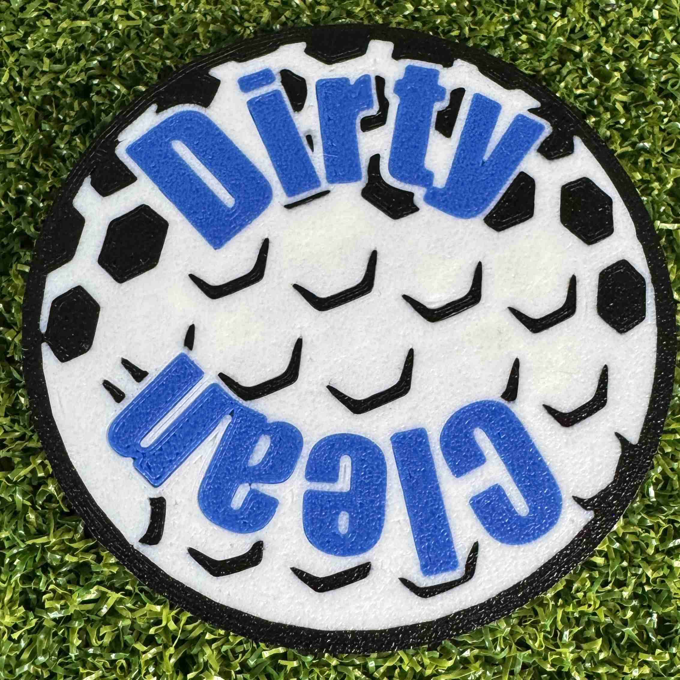 Golf-Themed Dishwasher Clean / Dirty Magnet