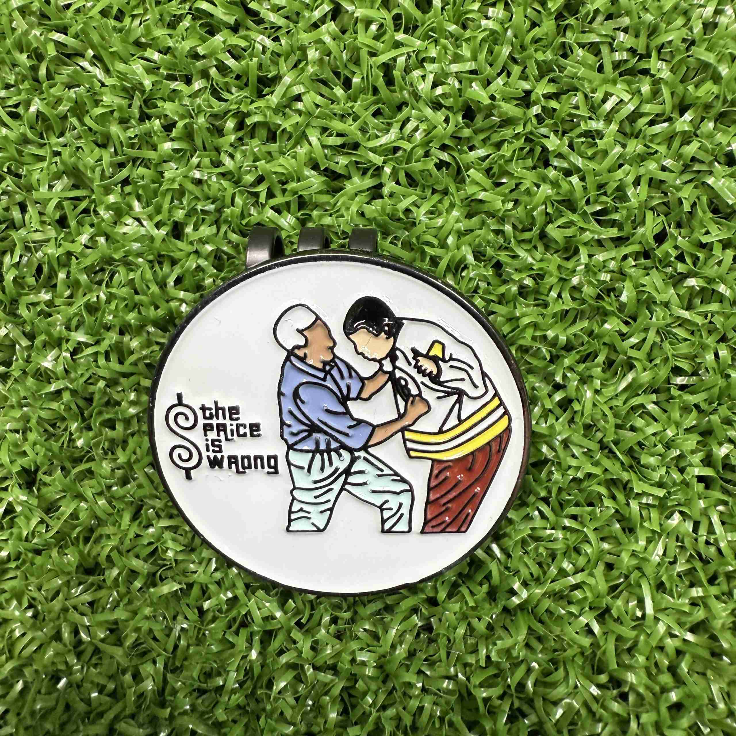 Golf Ball Marker and Hat Clip