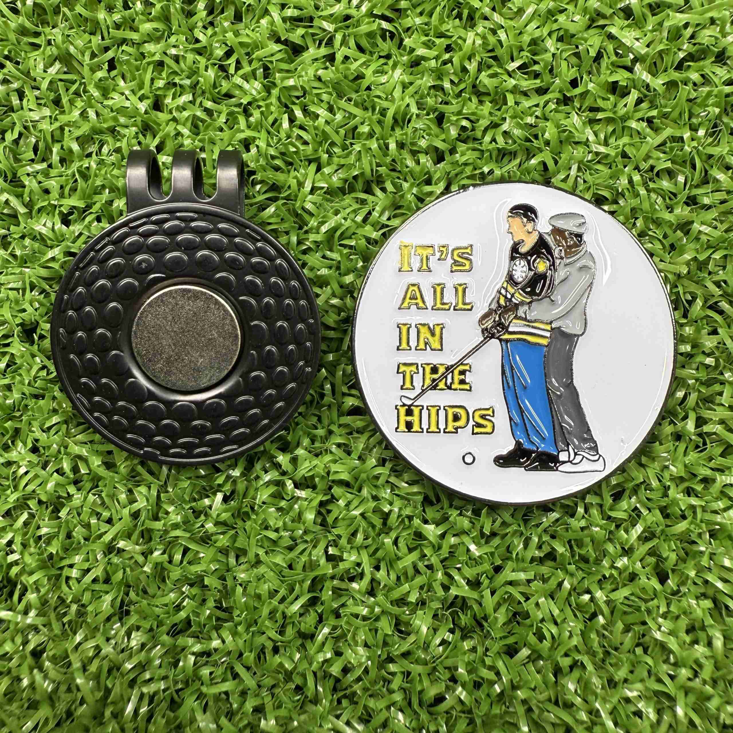 Golf Ball Marker and Hat Clip