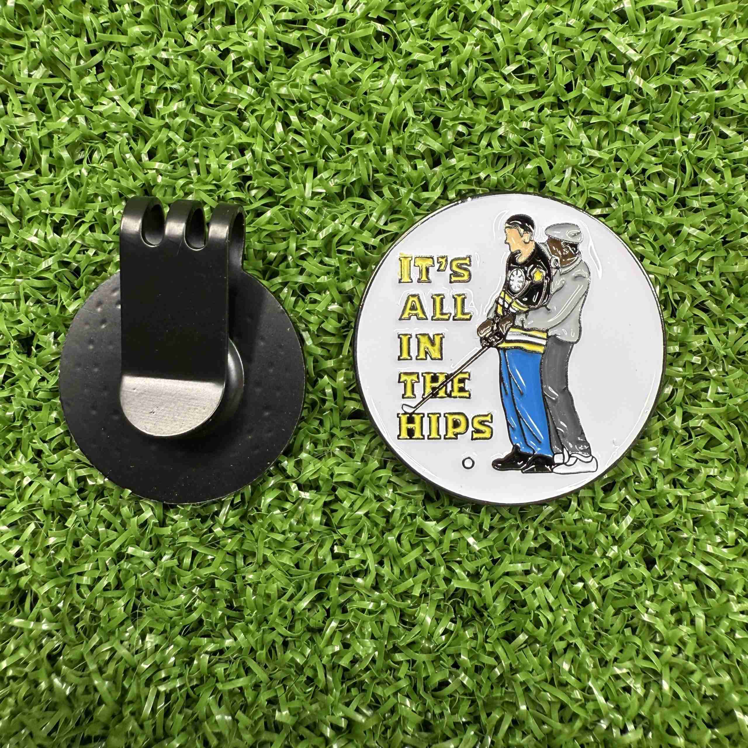 Golf Ball Marker and Hat Clip
