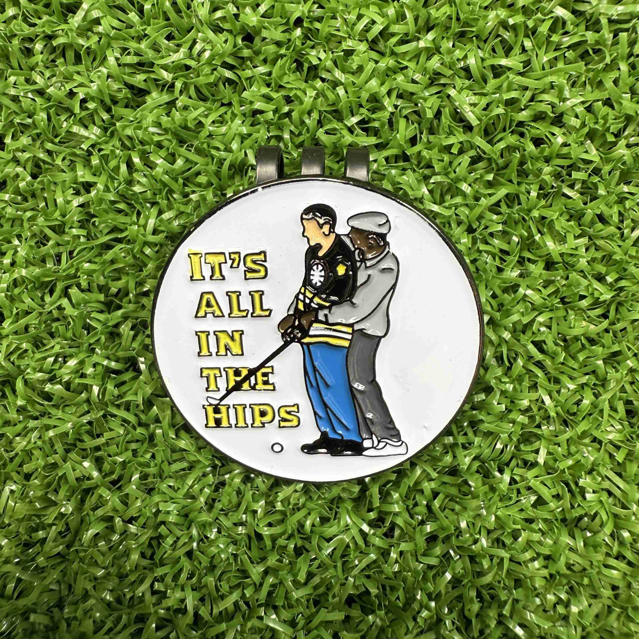 Golf Ball Marker and Hat Clip