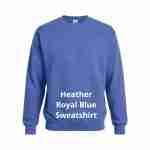 Sweatshirt - Heather Royal Blue