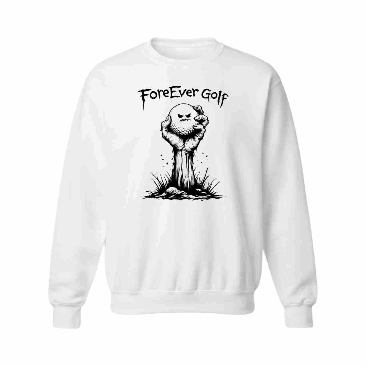 "ForeEver Golf" Graphic Hoodie or Sweatshirt - Image 2