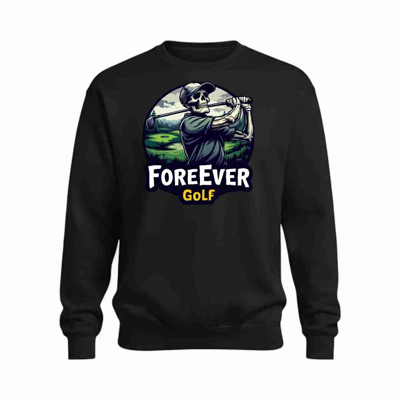 "ForeEver Golf" Graphic Hoodie or Sweatshirt - Image 2