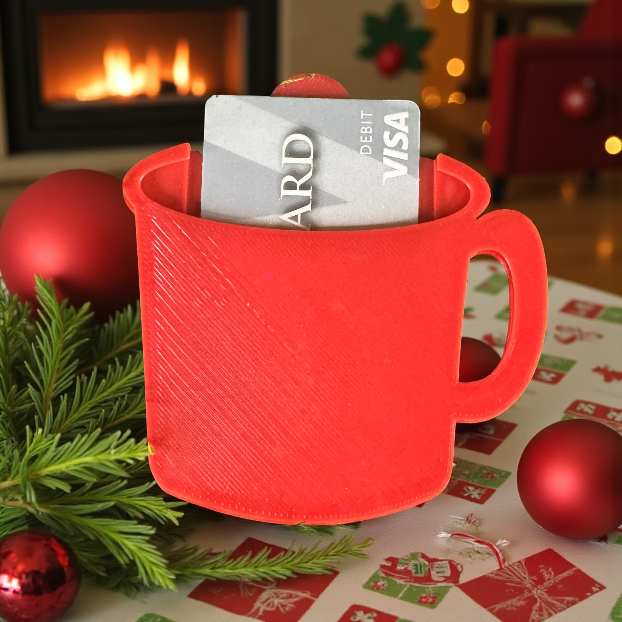 Coffee Mug Gift Card Holder