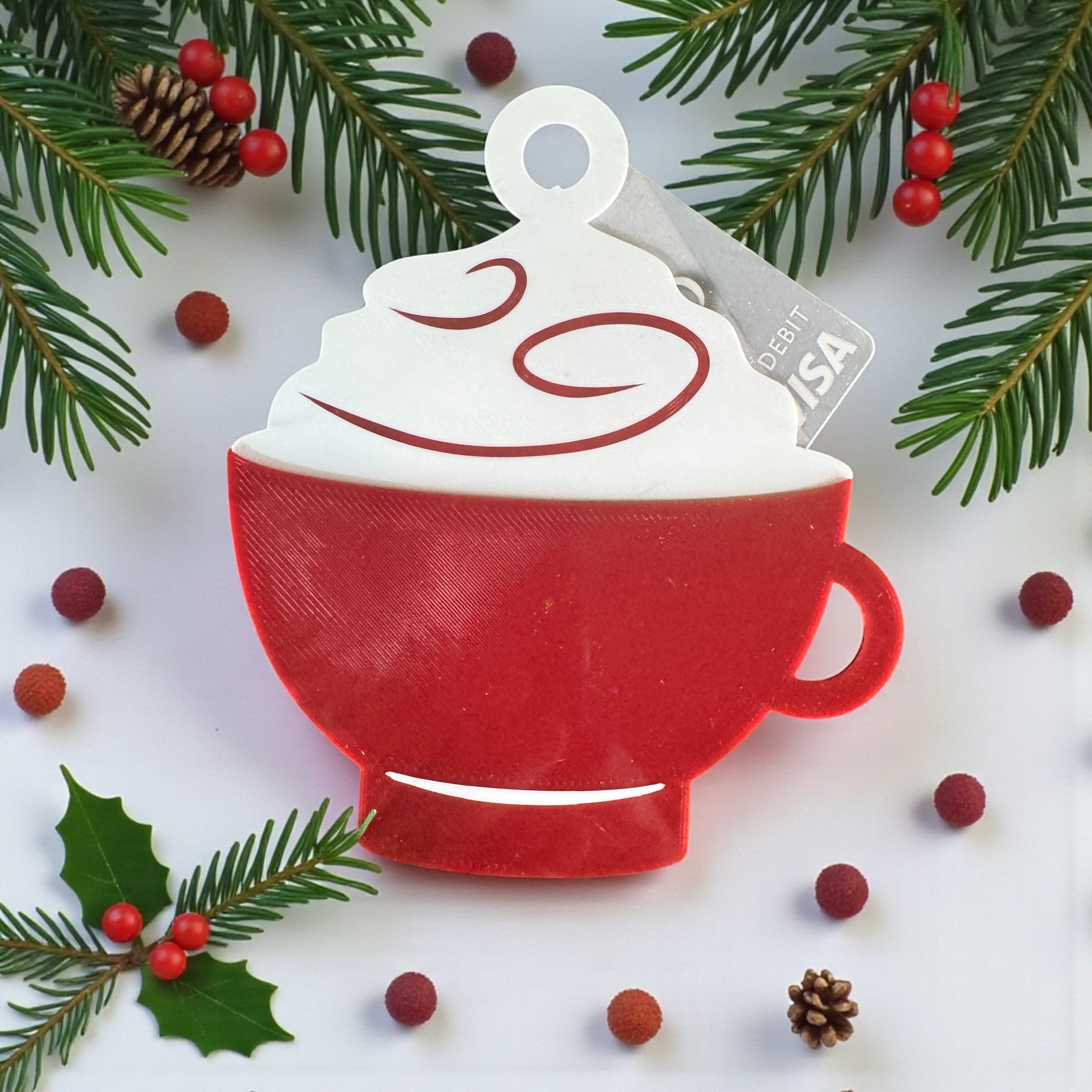 Hot Cocoa Gift Card Holder